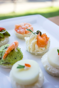 Canapés de cóctel